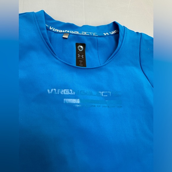 Under Armour X Virgin Galactic Rush Short Sleeve Top - Picture 2 of 8